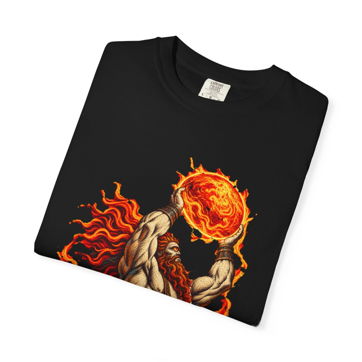 Cyclops Sunrise Tee folded front print detail