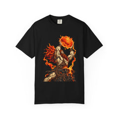Cyclops Sunrise Tee large front print on a Black Comfort Colors 1717 tee