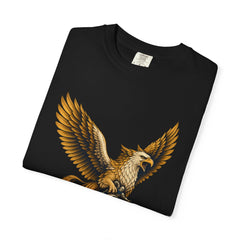 Griffin Rescue Tee folded front print detail