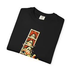 Photo Booth Phantom Tee folded front print detail