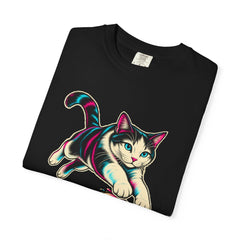 Cat Encore Tee folded front print detail