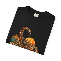 Scorpion Shadow Tee folded front print detail