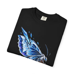 Ember Moth Tee folded front print detail
