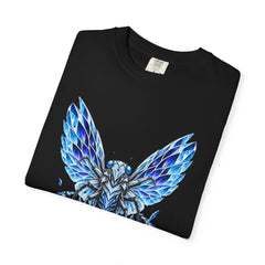 Ice Cicada Tee folded front print detail