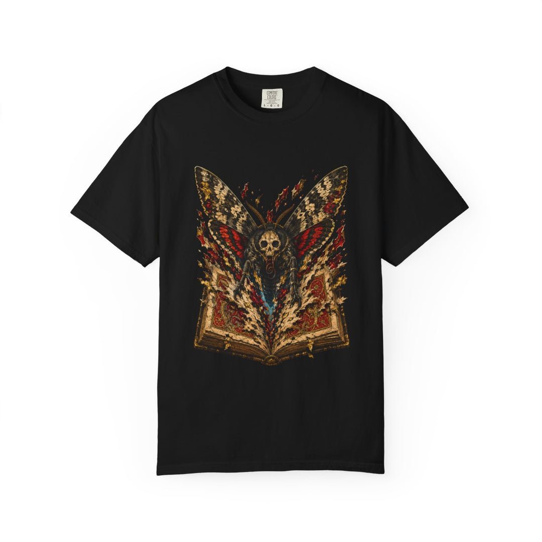 Eat the Gospel Deaths Head Moth Front Print Tee