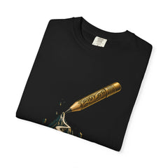 Pencil Road Tee folded front print detail