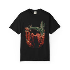 Bridge That Grows Tee large front print on a Black Comfort Colors 1717 tee
