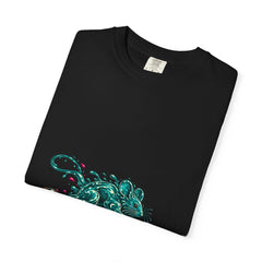 Potion Mouse Tee folded front print detail