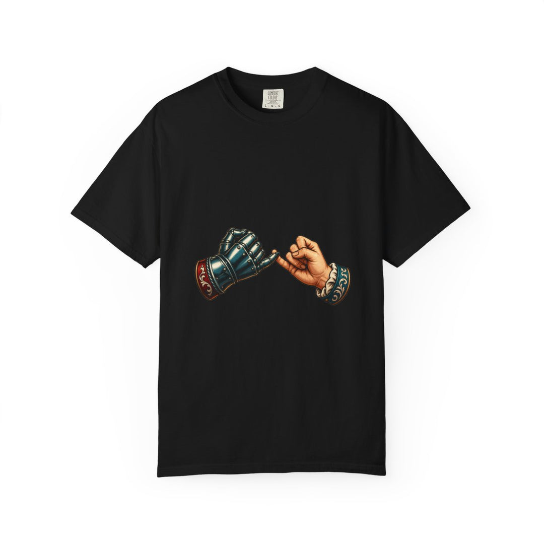Armored Pinky Promise Front Print Tee