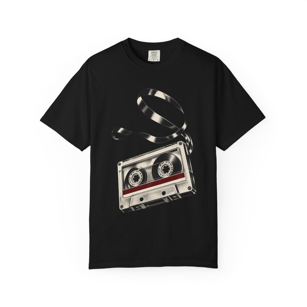Midnight Mixtape Cassette Front Print Tee