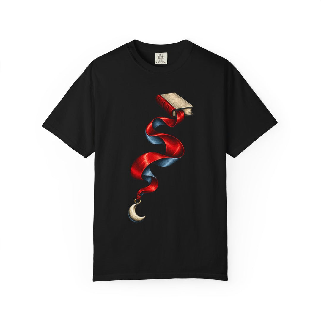 Ribbon Tide Bookmark Front Print Tee