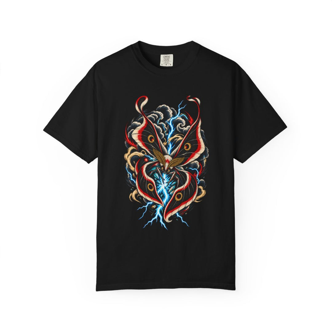 Thunder Moth Front Print Tee