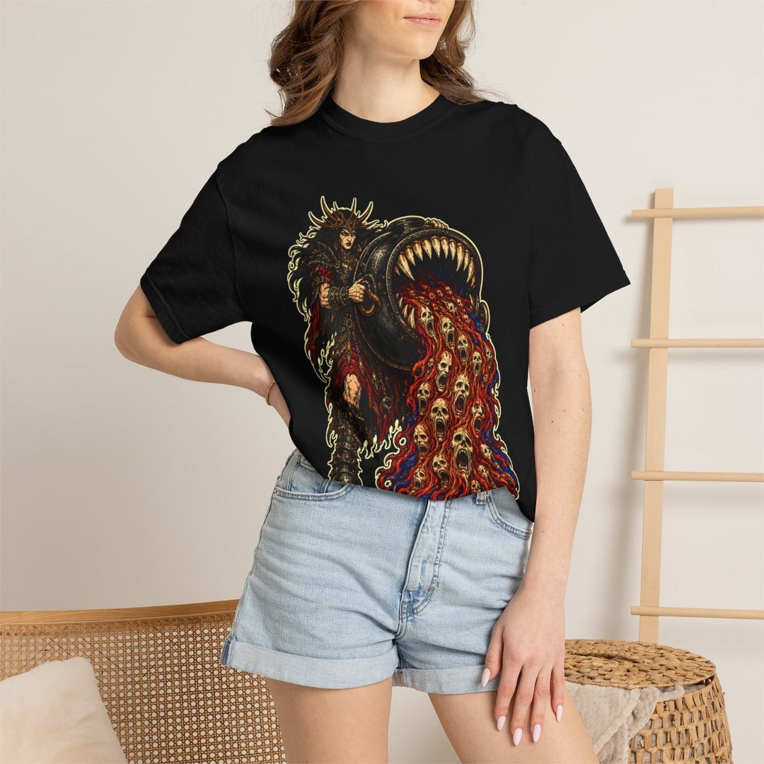 Cauldron of Teeth Front Print Tee