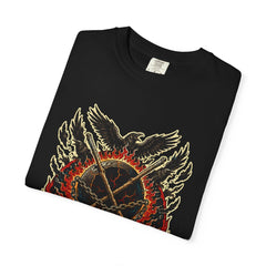 Witch's Eclipse Front Print Tee folded front print detail