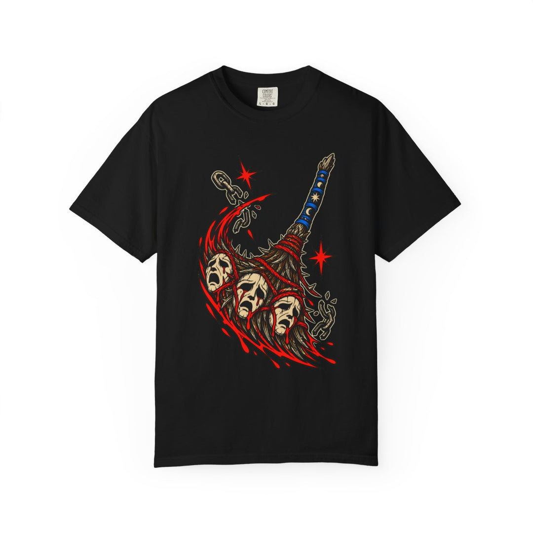 Broom of the Harvested Front Print Tee