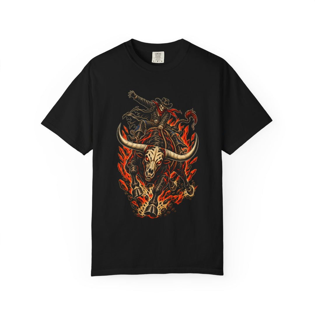 Devil’s Rodeo Front Print Tee
