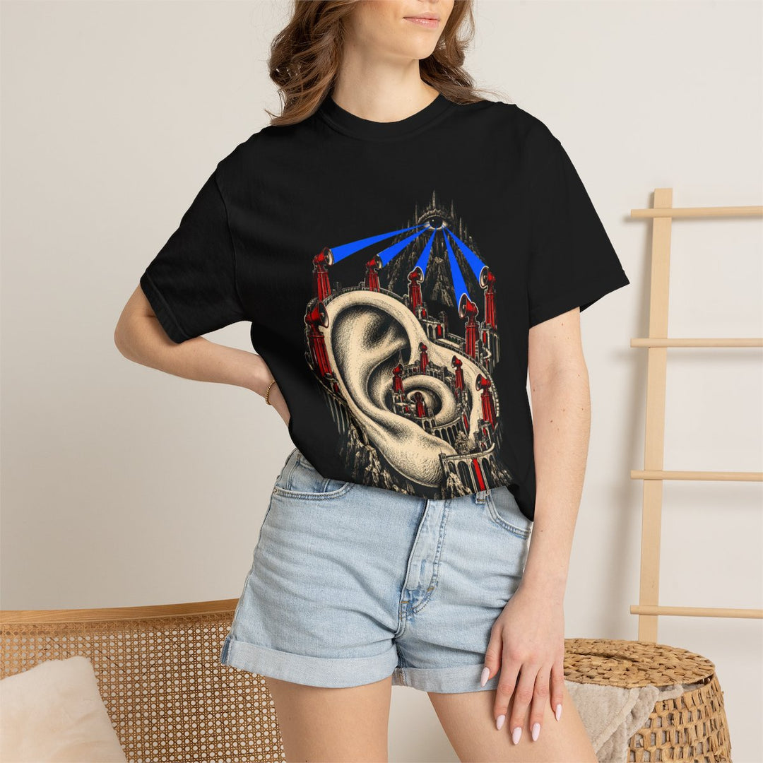 Wake-Up Sirens Front Print Tee
