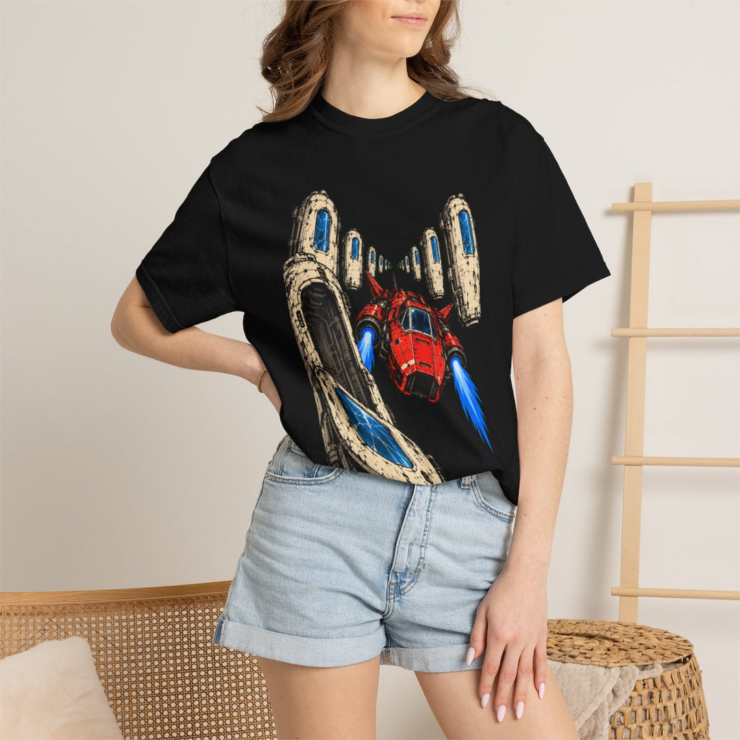 Zero-G Graveyard Front Print Tee