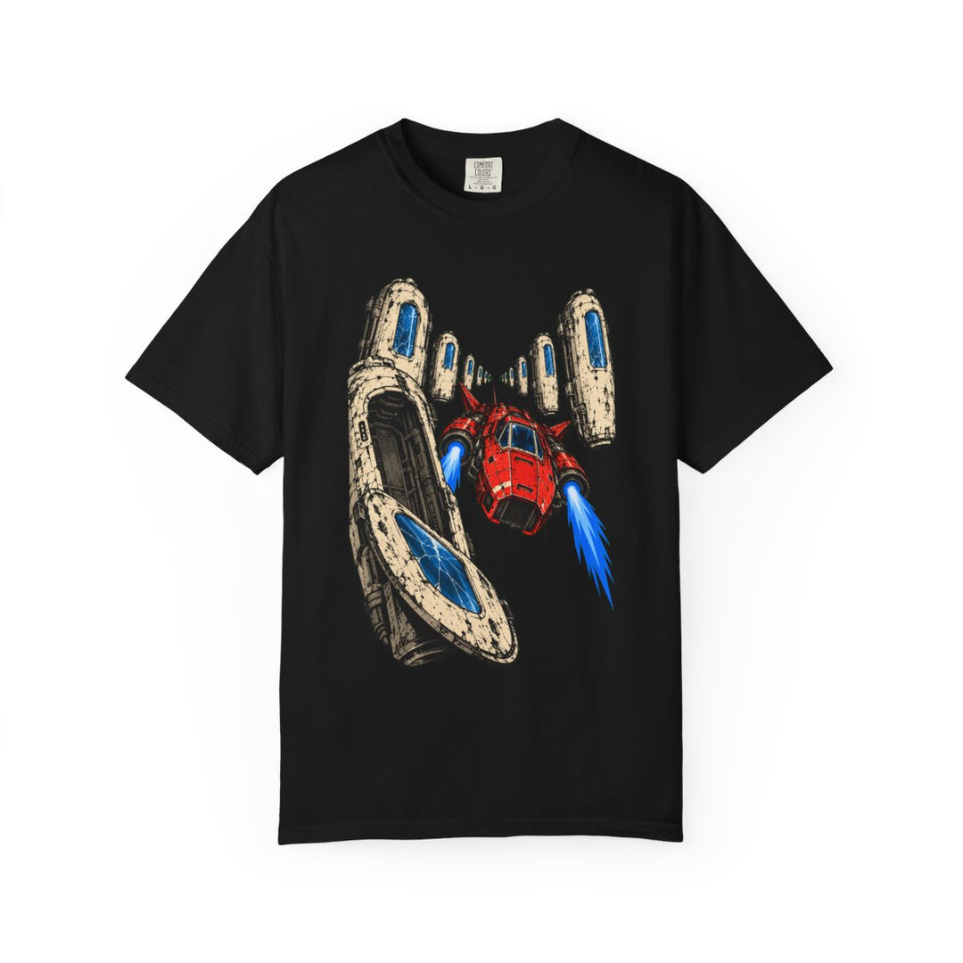 Zero-G Graveyard Front Print Tee