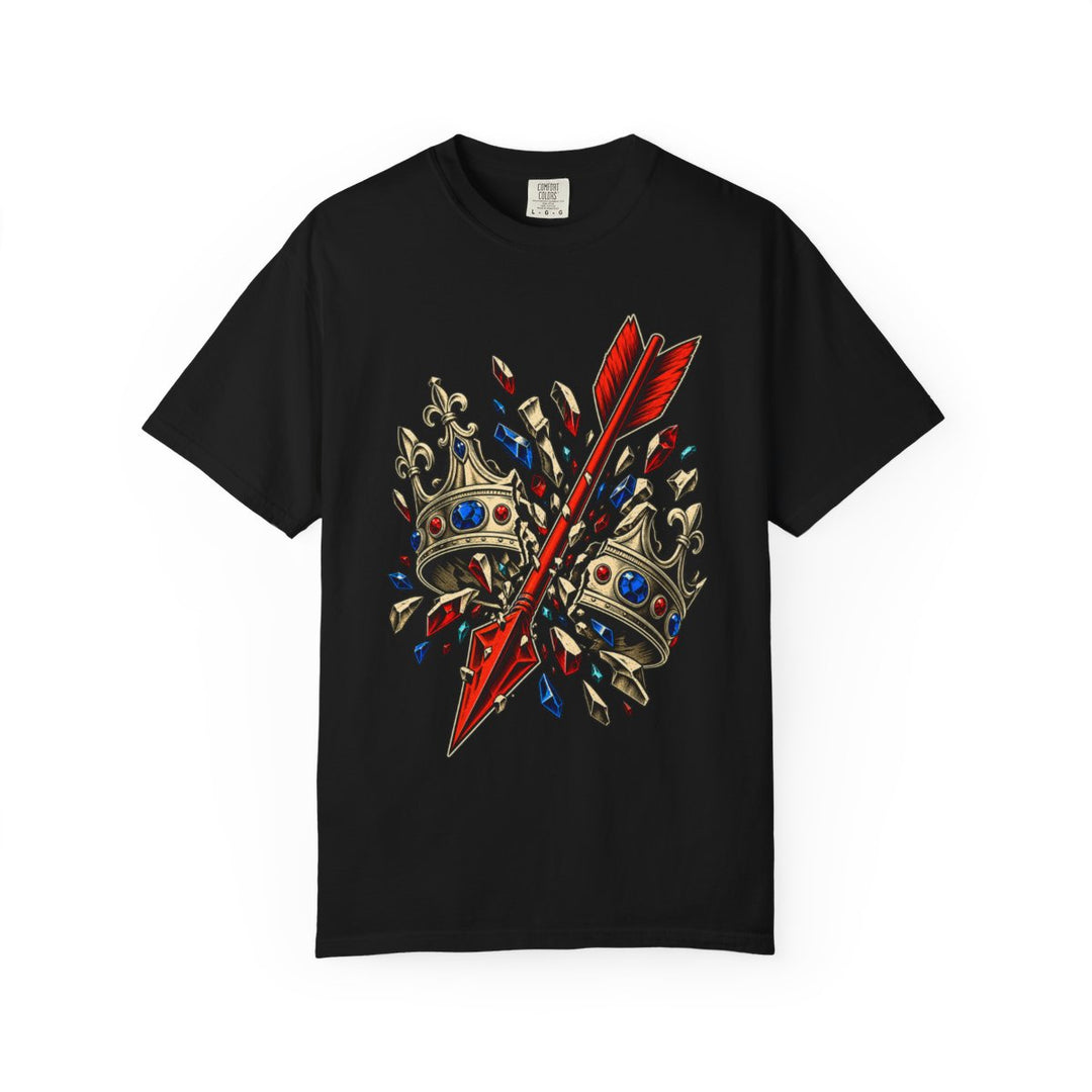 Crown Splitter Front Print Tee