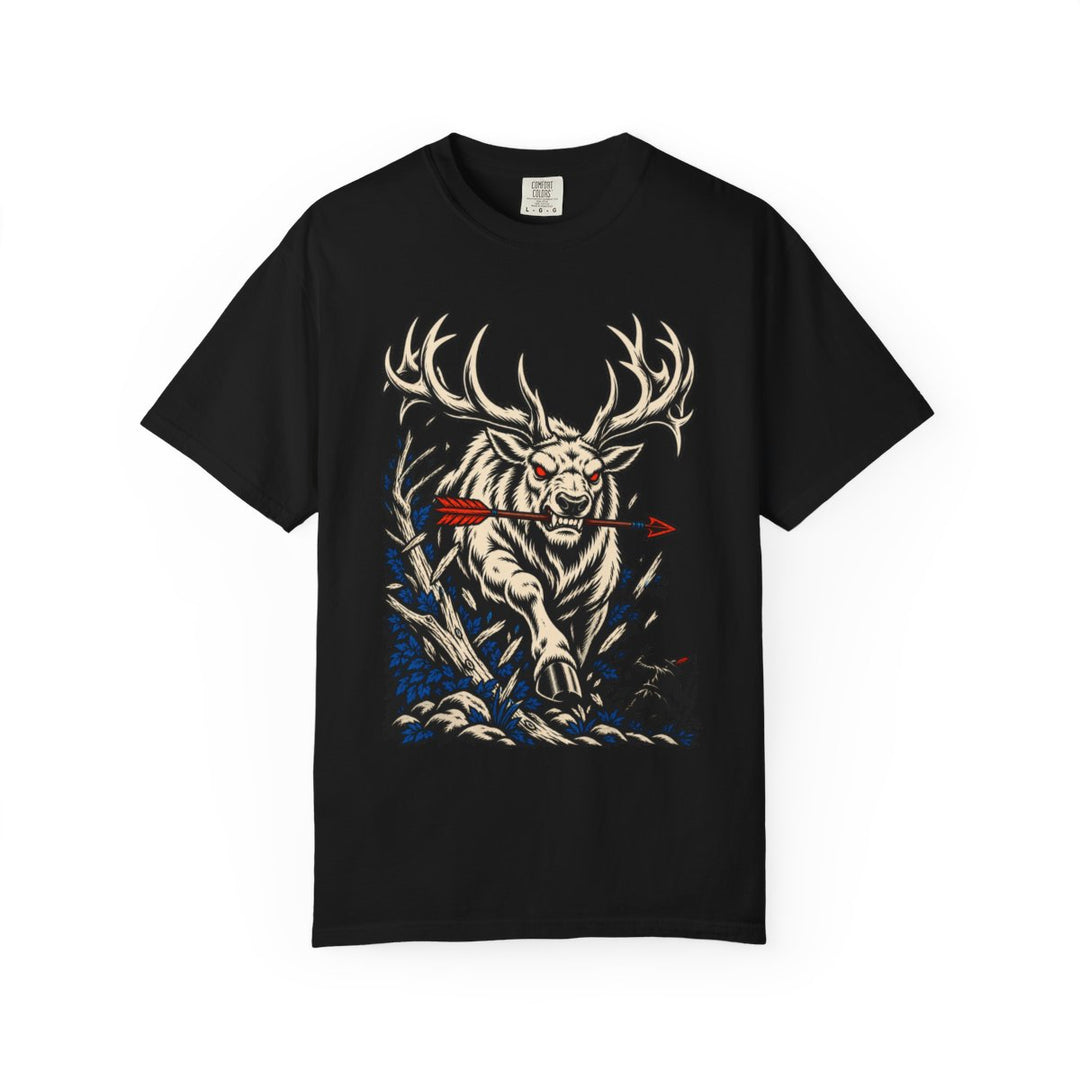 The Hunt Turns Front Print Tee