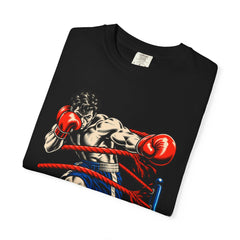 Rope Escape Front Print Tee folded front print detail