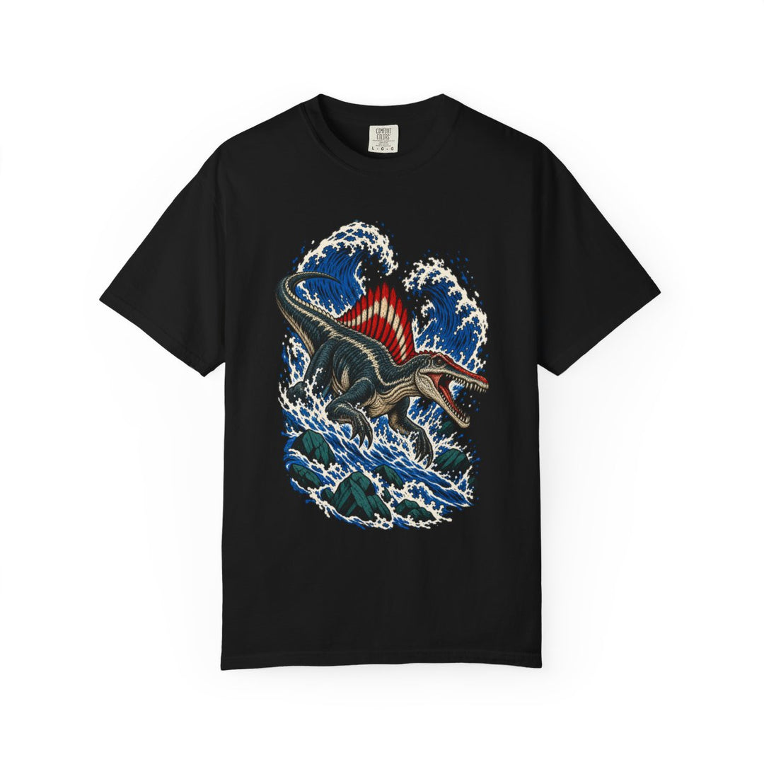 River Spine Front Print Tee