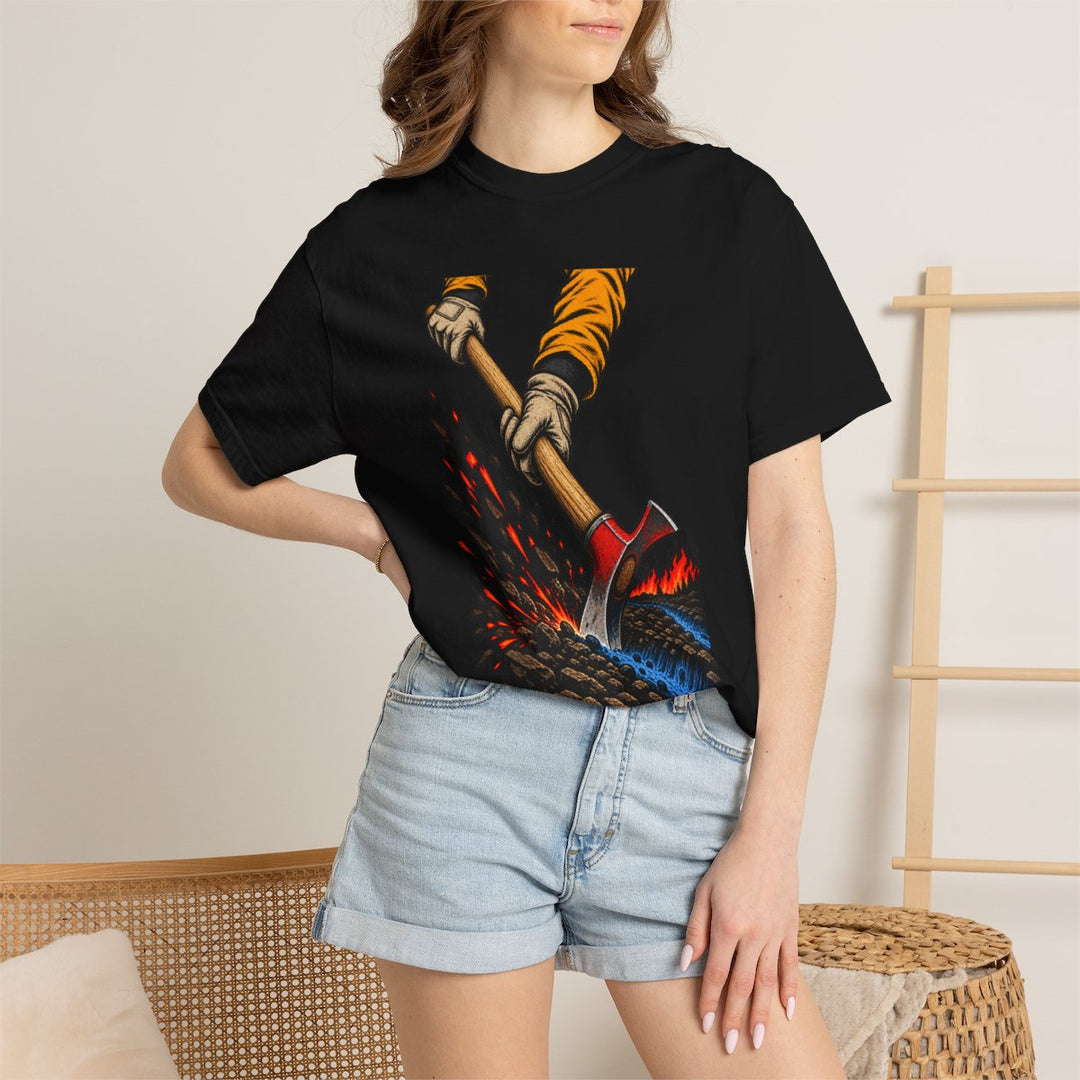 Pulaski at Midnight Front Print Tee