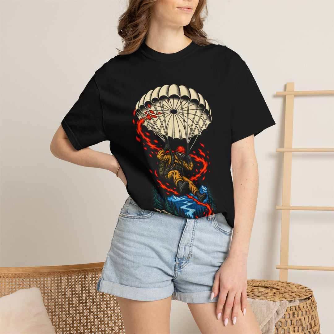 Smokejumper Front Print Tee