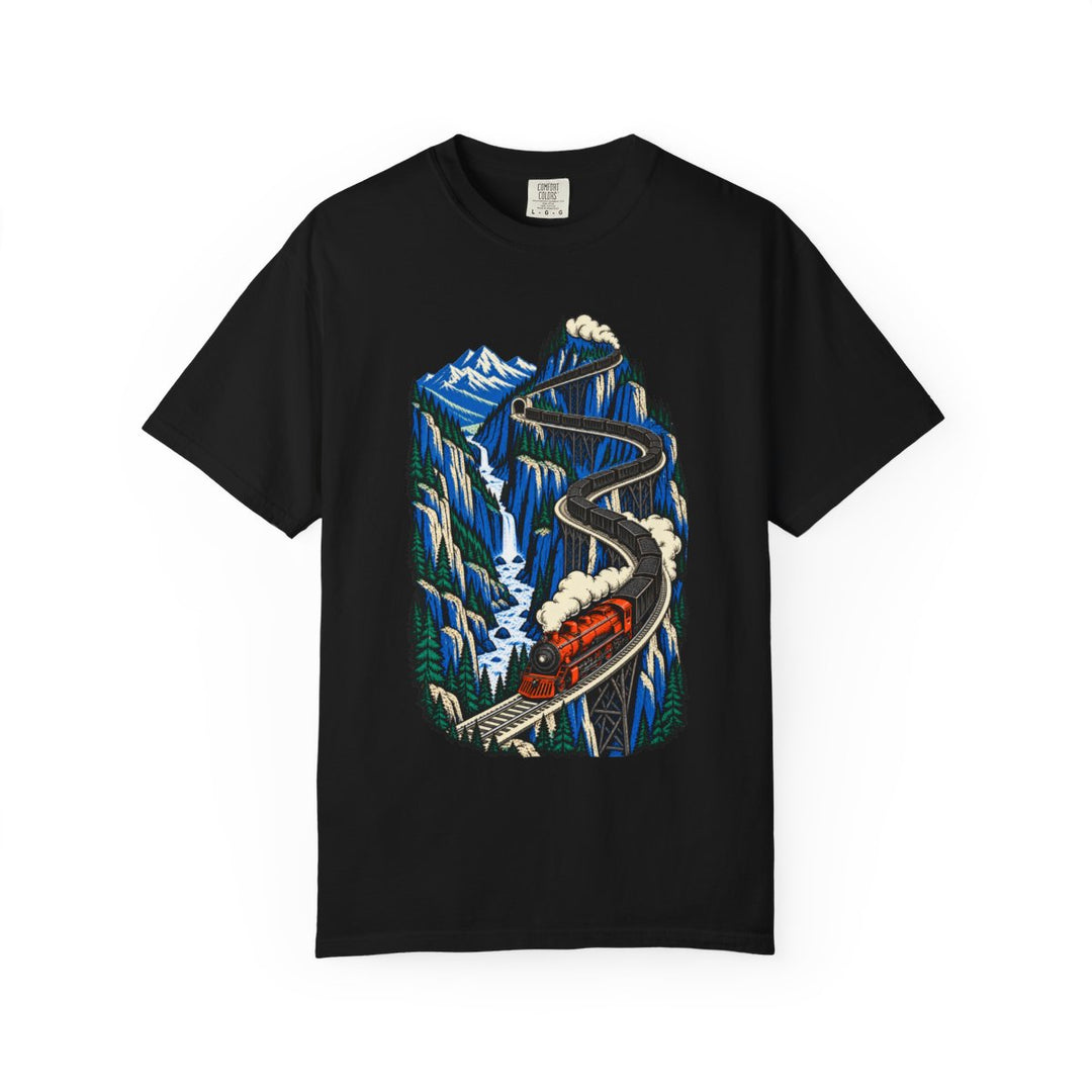The Grade Goes Vertical Front Print Tee
