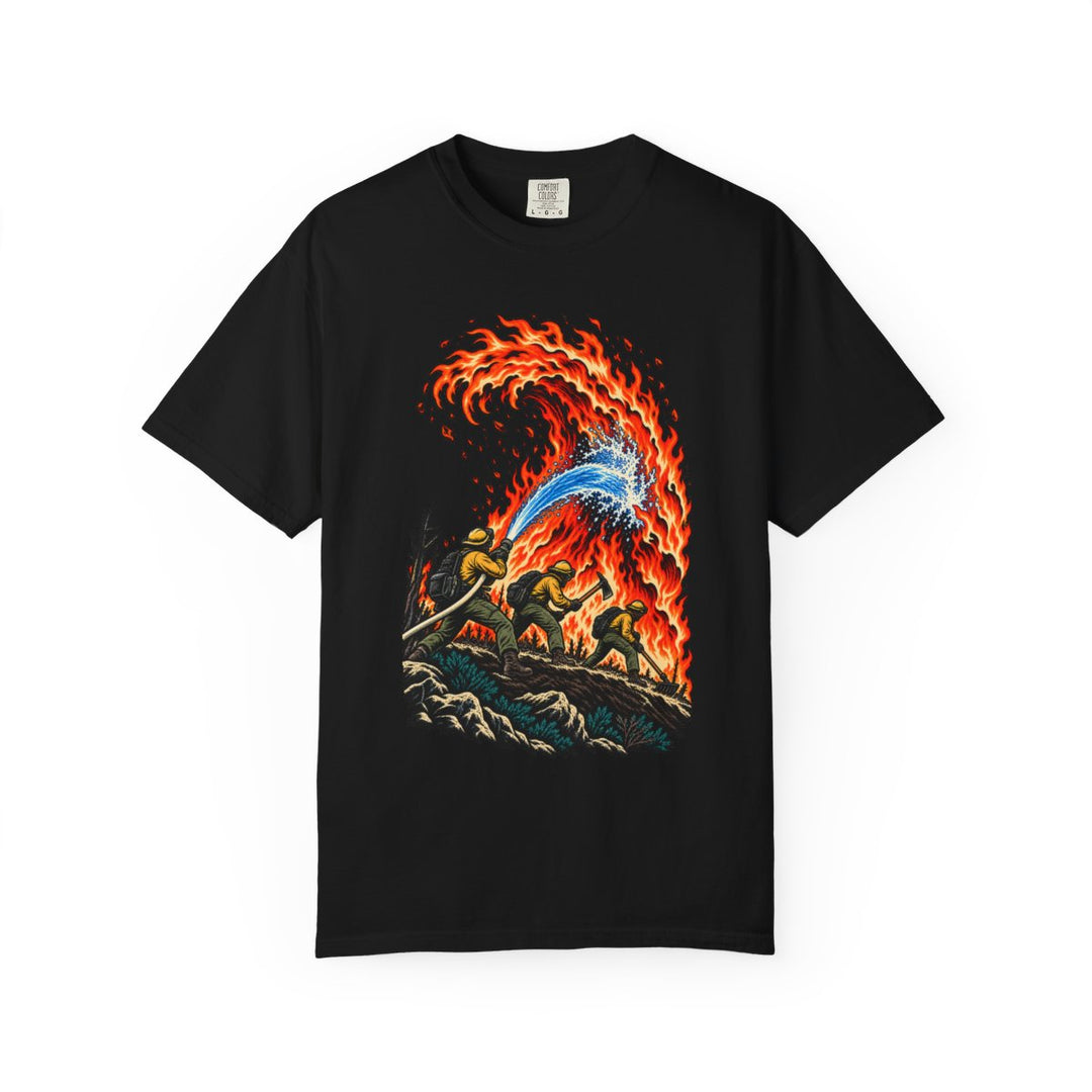 The Line Holds Front Print Tee
