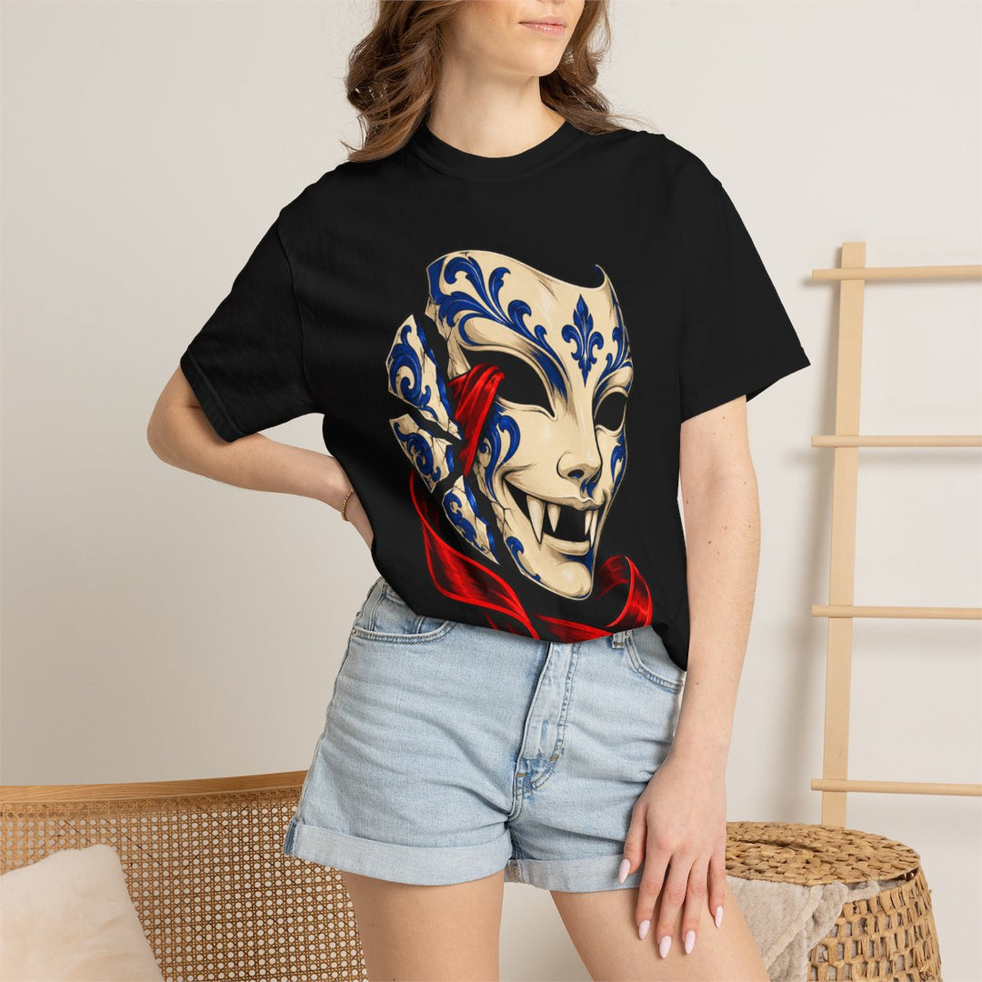 The Mask Bites Back Front Print Tee