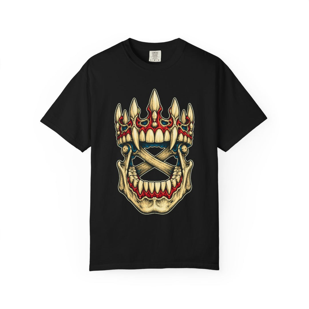 Teeth Form the Crown Front Print Tee