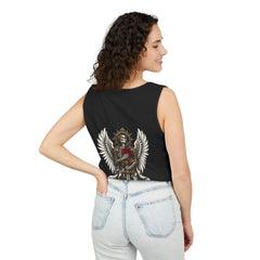 Fallen Saint Rose — Garment-Dyed Tank