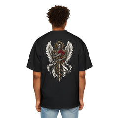 Fallen Saint Rose — Heavy Oversized Tee