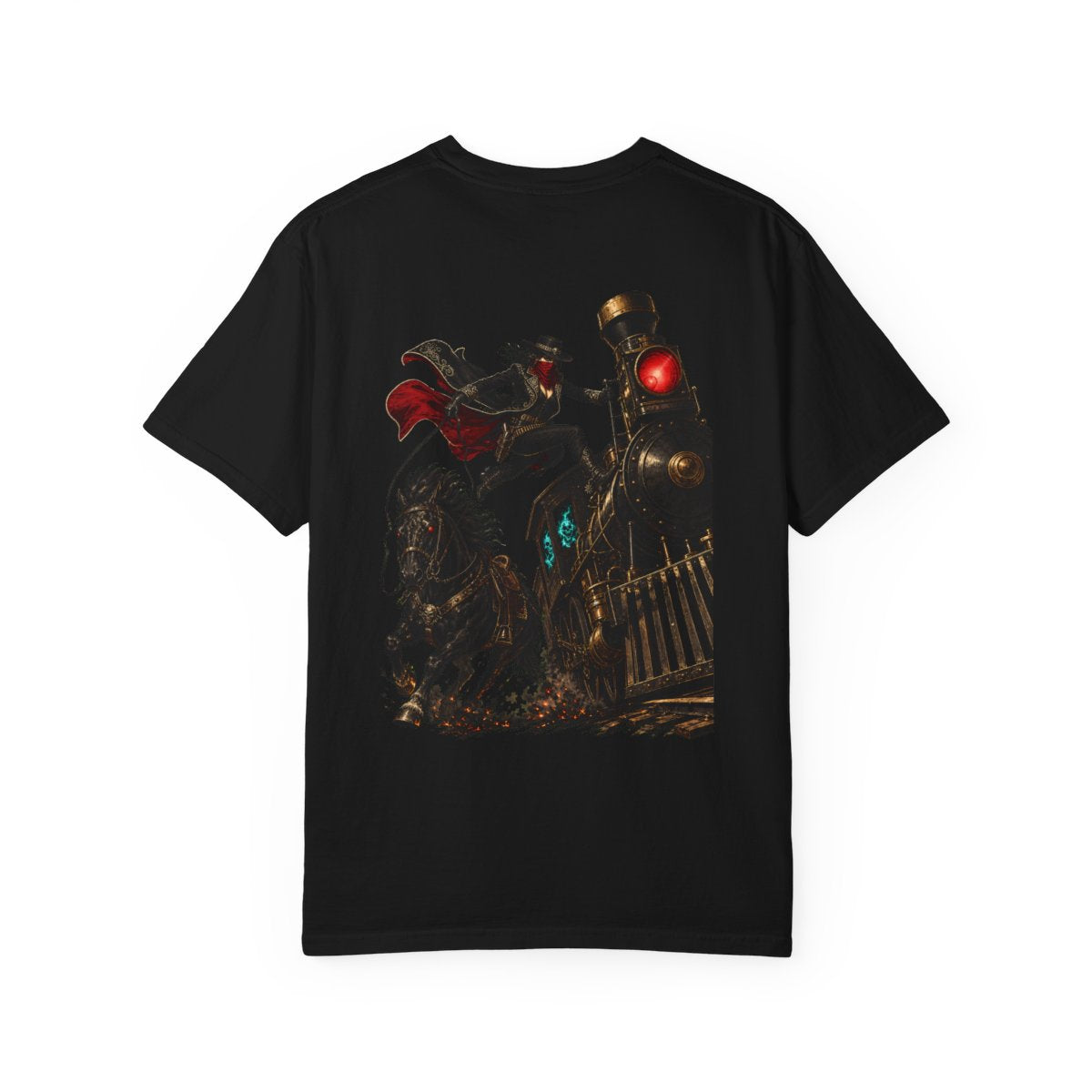 Ghost Train Robbery — back print