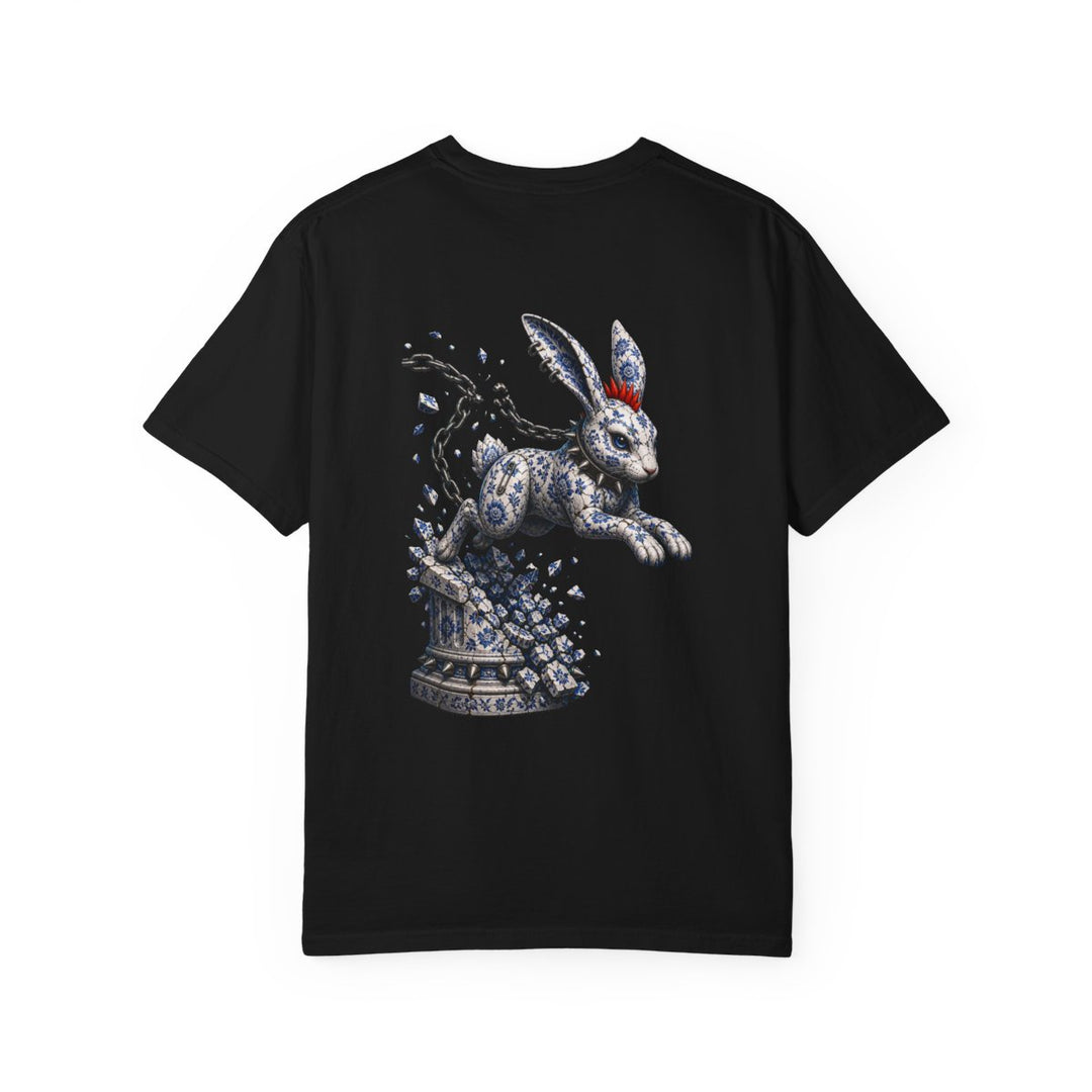Hare Trigger Porcelain Riot Back Print Tee