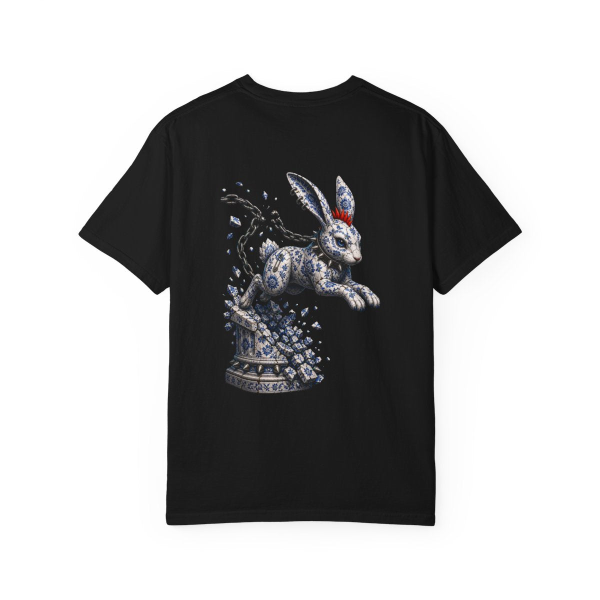 Hare Trigger Porcelain Riot — full back print