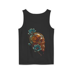 Magnolia Mercy Garment-Dyed Tank — black, back view