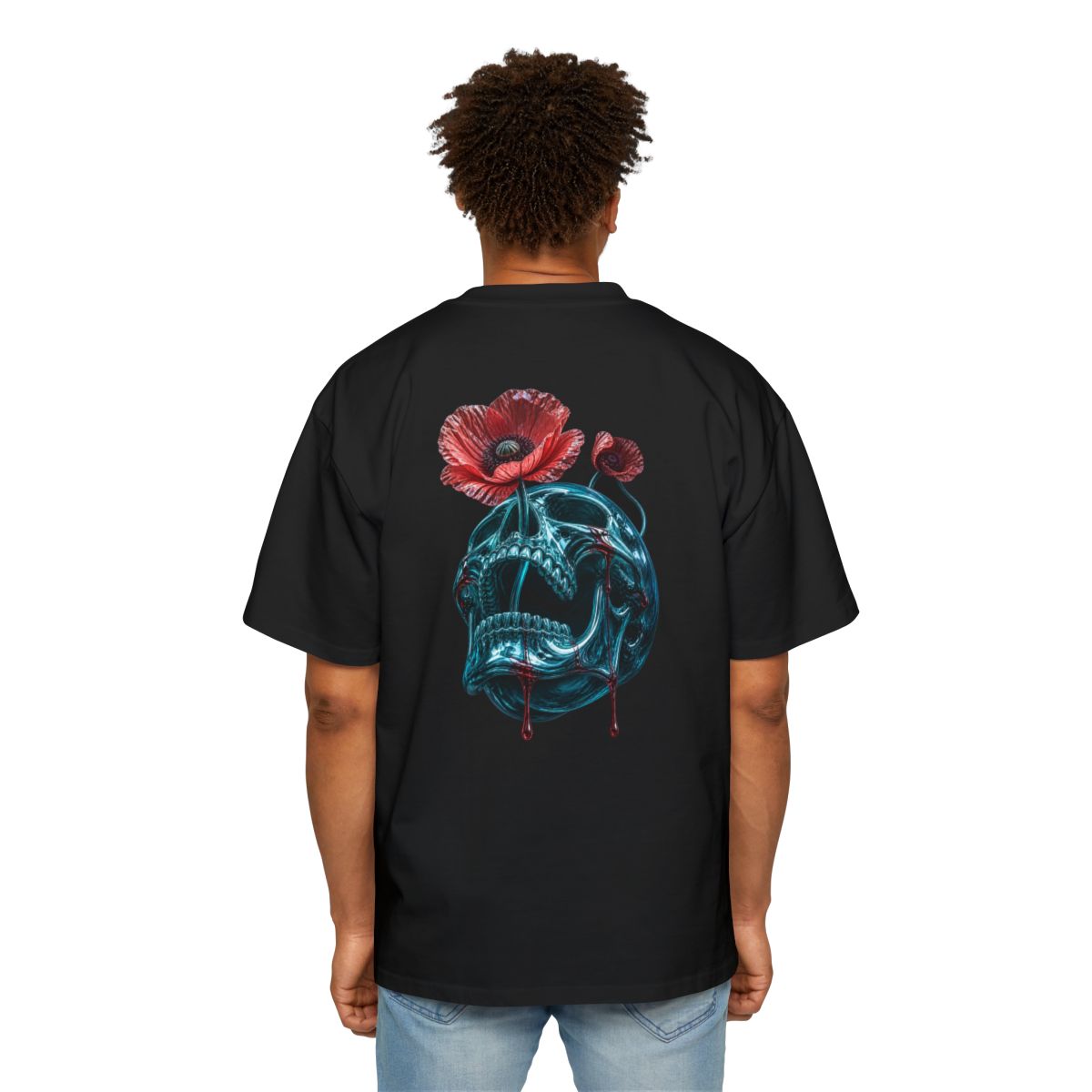 Poppy Fever — Heavy Oversized Tee context