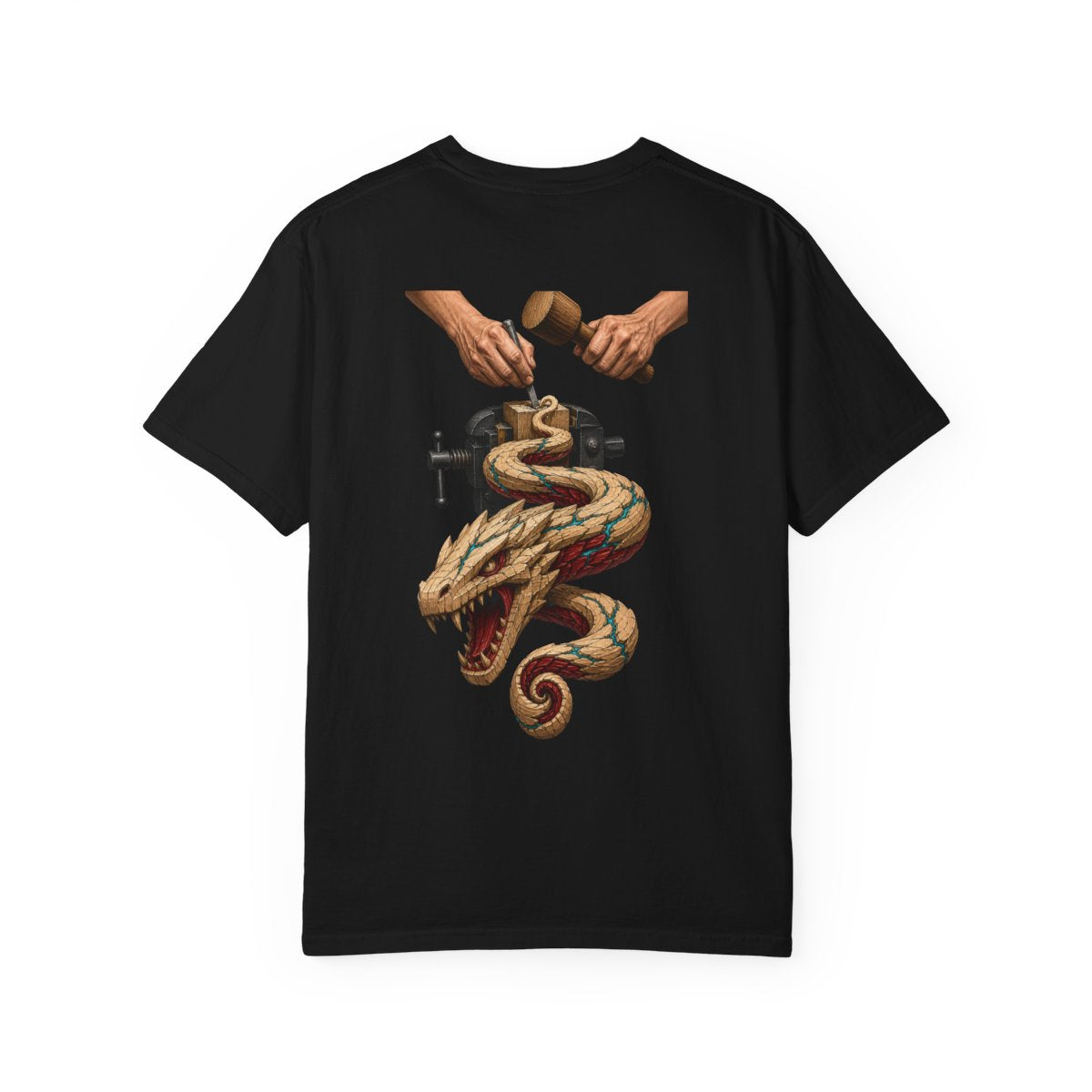 Timber Wyrm — back print